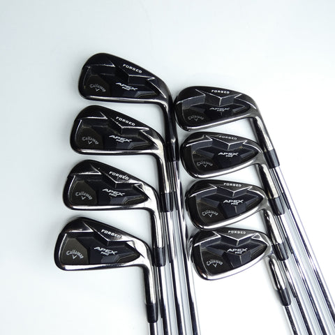 Used Callaway Apex Pro Smoke 19 Iron Set / 3 - PW / Stiff Flex