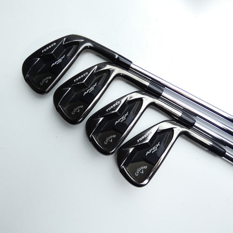 Used Callaway Apex Pro Smoke 19 Iron Set / 3 - PW / Stiff Flex