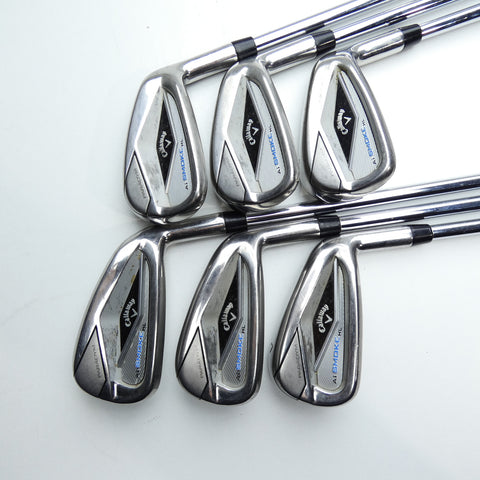 Used Callaway Paradym Ai Smoke HL Iron Set / 5 - PW / Regular Flex