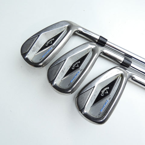 Used Callaway Paradym Ai Smoke HL Iron Set / 5 - PW / Regular Flex
