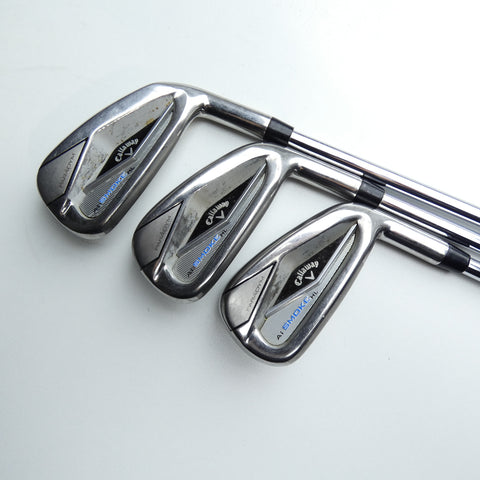 Used Callaway Paradym Ai Smoke HL Iron Set / 5 - PW / Regular Flex
