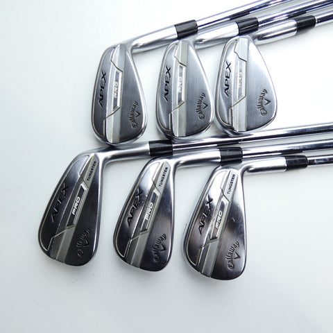 Used Callaway Apex Pro 21 Iron Set / 5 - PW / Stiff Flex