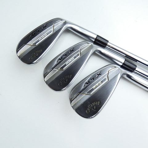 Used Callaway Apex Pro 21 Iron Set / 5 - PW / Stiff Flex