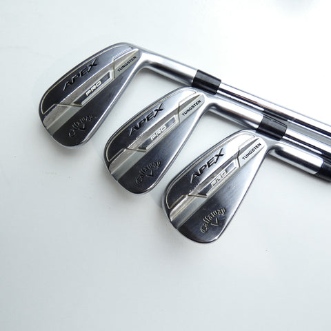 Used Callaway Apex Pro 21 Iron Set / 5 - PW / Stiff Flex