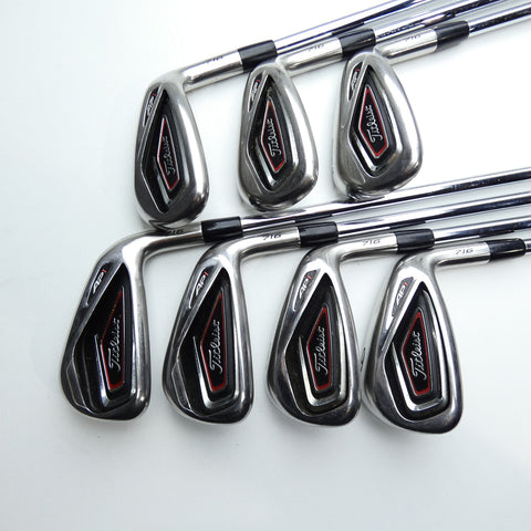 Used Titleist AP1 716 Iron Set / 6 - PW + GW + AW / Regular Flex