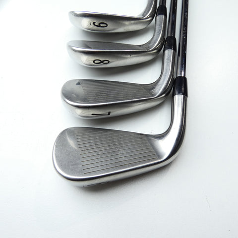 Used Titleist AP1 716 Iron Set / 6 - PW + GW + AW / Regular Flex