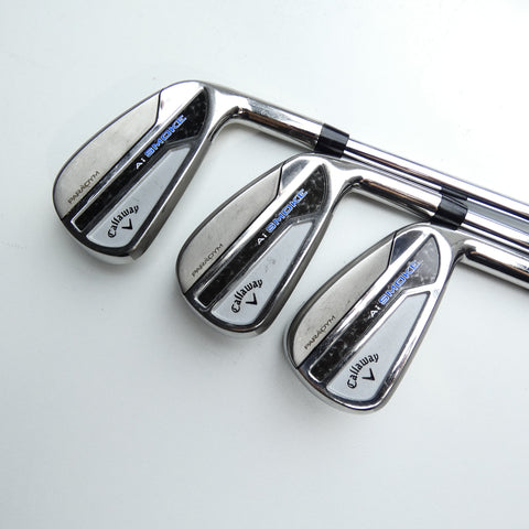 Used Callaway Paradym Ai Smoke Iron Set / 5 - PW / Regular Flex