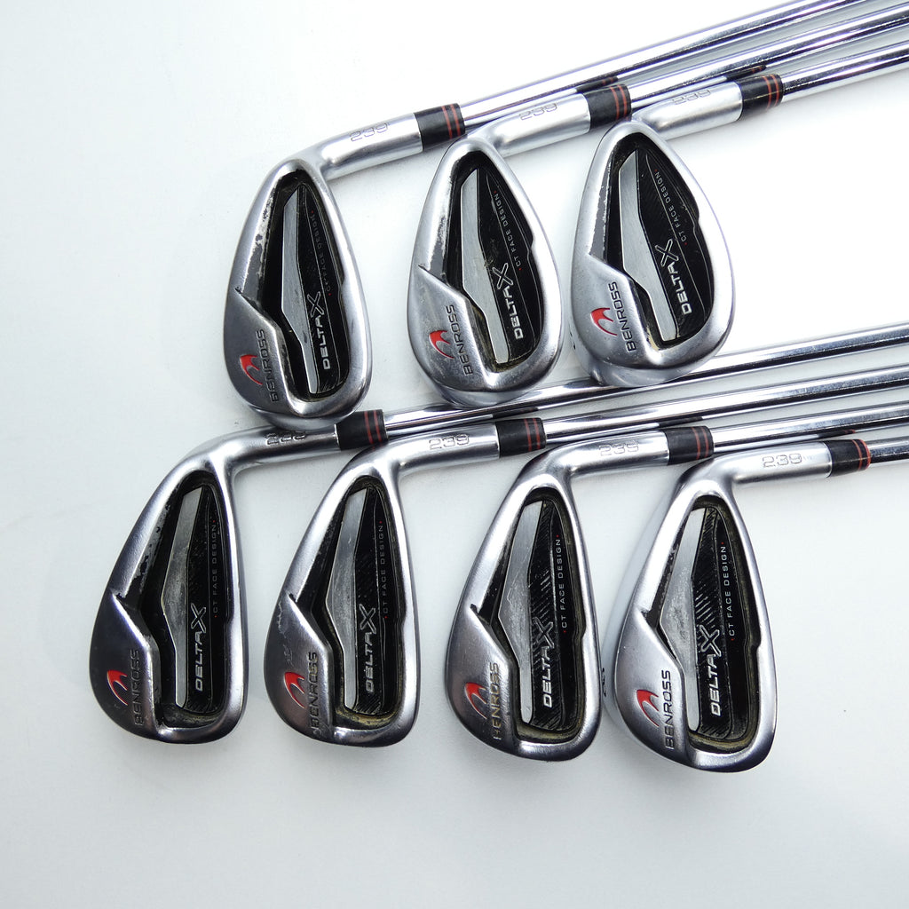 Used Ben Ross Delta X Iron Set / 5 - SW / Regular Flex
