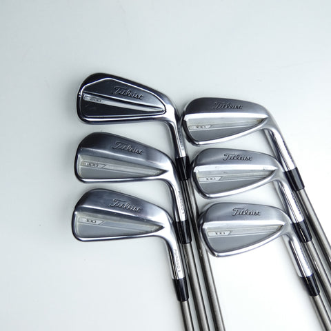 Used Titleist T200 2023 & T100 2023 Combo Iron Set / 5 - PW / Stiff Flex