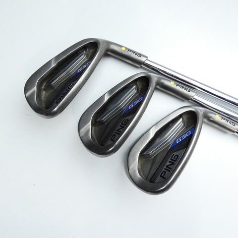 Used Ping G30 Iron Set / 6 - PW + GW / Soft Regular Flex