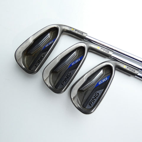 Used Ping G30 Iron Set / 6 - PW + GW / Soft Regular Flex
