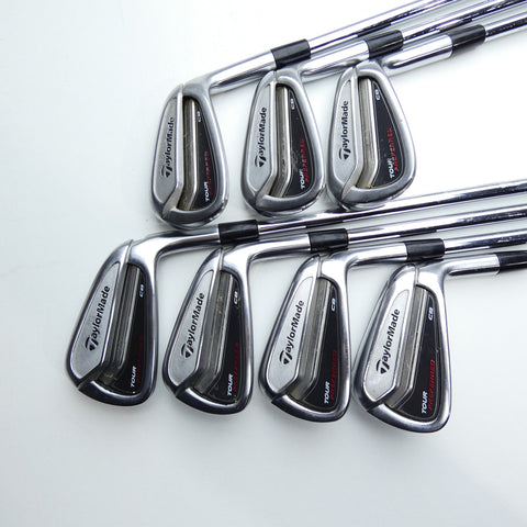 Used TaylorMade Tour Preferred CB 2014 Iron Set / 4 - PW / Stiff Flex