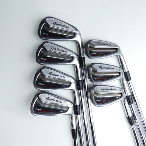 Used TaylorMade Tour Preferred CB 2014 Iron Set / 4 - PW / Stiff Flex