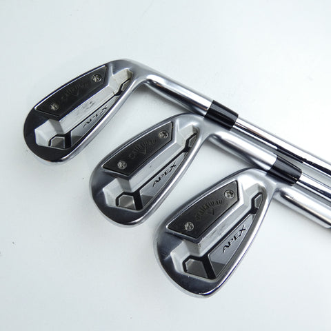 Used Callaway Apex TCB Iron Set / 5 - PW / X-Stiff Flex