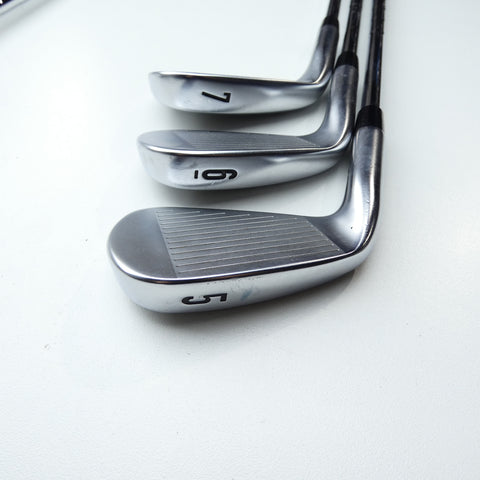 Used Callaway Apex TCB Iron Set / 5 - PW / X-Stiff Flex