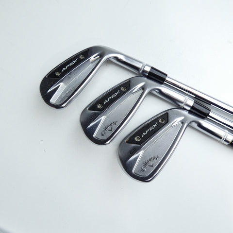 Used Callaway Apex CB 24 Iron Set / 4 - PW / X-Stiff Flex