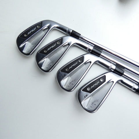 Used Callaway Apex CB 24 Iron Set / 4 - PW / X-Stiff Flex