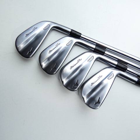 Used Mizuno M-15 Iron Set / 4 - PW / Stiff Flex