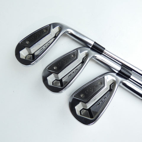 Used Callaway Apex Pro 21 & Apex TCB Combo Iron Set / 4 - PW / X-Stiff Flex