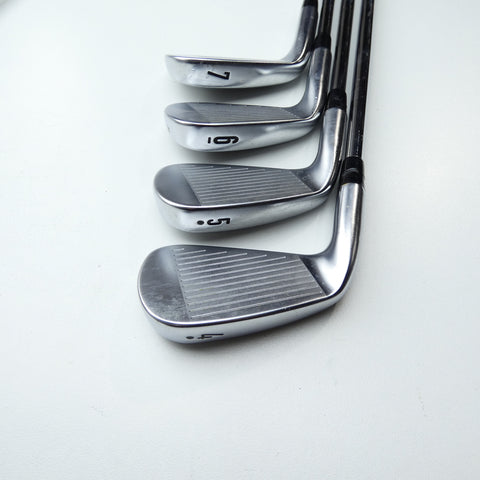 Used Callaway Apex Pro 21 & Apex TCB Combo Iron Set / 4 - PW / X-Stiff Flex
