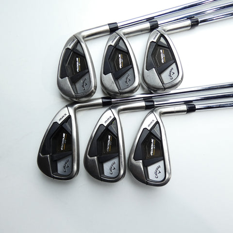 Used Callaway Rogue ST MAX Iron Set / 5 - PW / Regular Flex