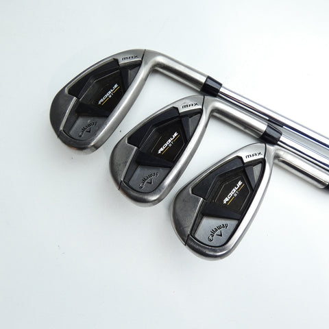 Used Callaway Rogue ST MAX Iron Set / 5 - PW / Regular Flex