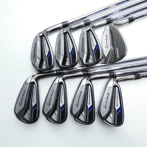 Used TaylorMade SpeedBlade Iron Set / 4 - SW / Regular Flex