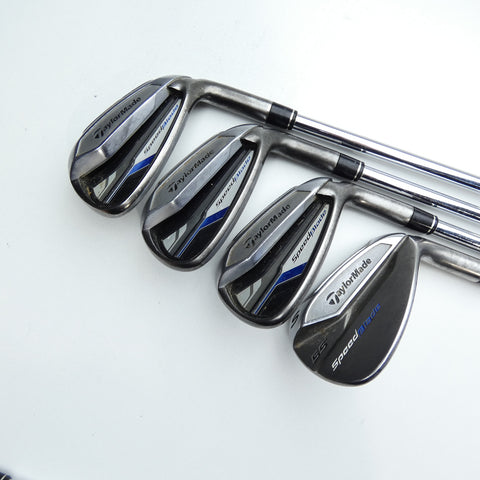 Used TaylorMade SpeedBlade Iron Set / 4 - SW / Regular Flex