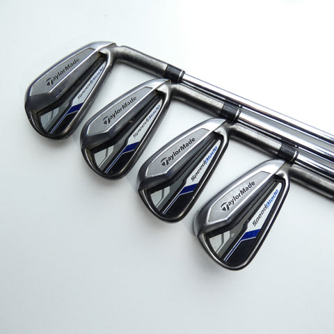 Used TaylorMade SpeedBlade Iron Set / 4 - SW / Regular Flex