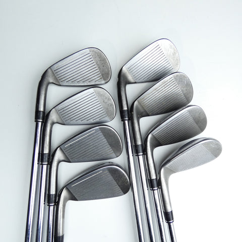 Used TaylorMade SpeedBlade Iron Set / 4 - SW / Regular Flex