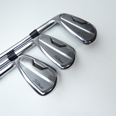 Used Titleist 2021 T200  & 2023 T350 Combo Iron Set / 4 - PW / Stiff Flex/L-H
