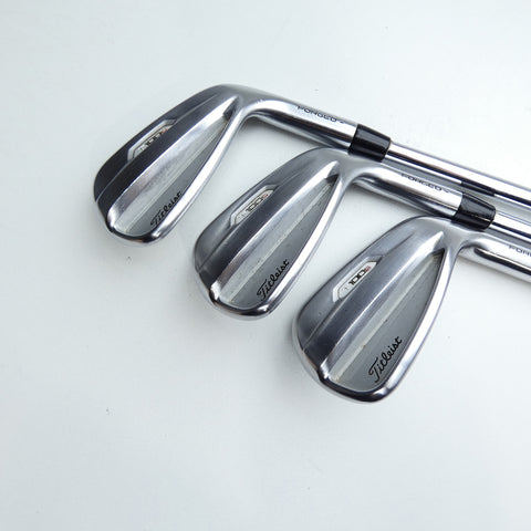 Used Titleist T100S 2021 Iron Set / 5 - PW / Stiff Flex