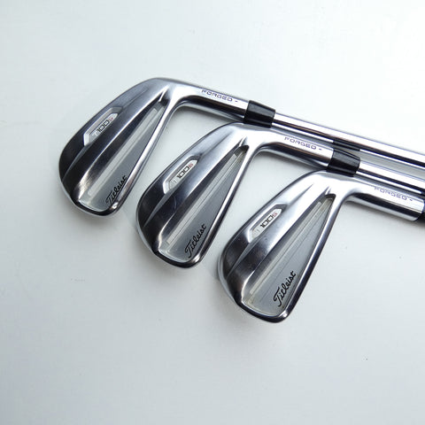 Used Titleist T100S 2021 Iron Set / 5 - PW / Stiff Flex