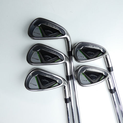 Used Callaway Edge Iron Set / 6 - PW / Regular Flex