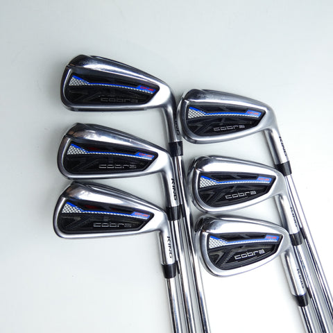 Used Cobra RAD Speed One Length Iron Set / 5 - PW / Regular Flex