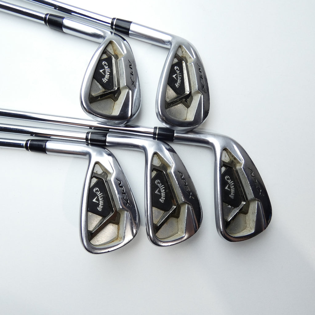 Used Callaway Apex 21 Iron Set / 6 - PW / Regular Flex / Left-Handed