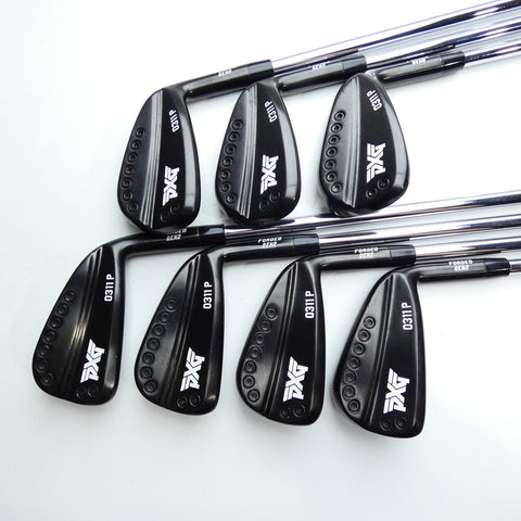Used PXG 0311 P GEN 2 Xtreme Dark Iron Set / 4 - PW / X-Stiff Flex
