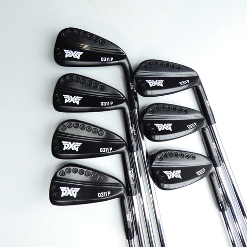 Used PXG 0311 P GEN 2 Xtreme Dark Iron Set / 4 - PW / X-Stiff Flex