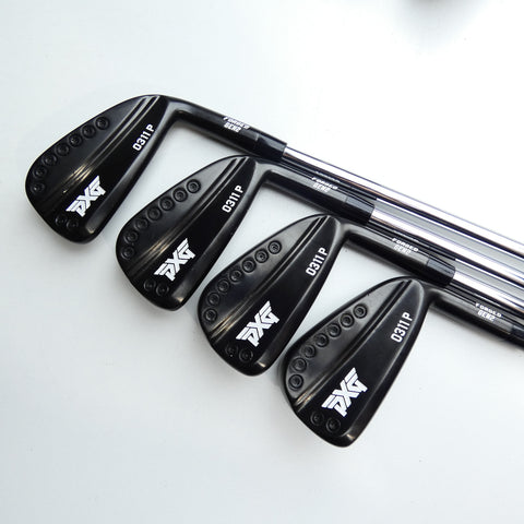Used PXG 0311 P GEN 2 Xtreme Dark Iron Set / 4 - PW / X-Stiff Flex