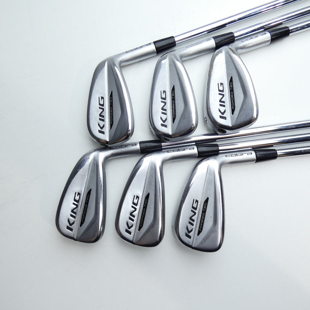 Used Cobra King Forged Tec 2019 Iron Set / 5 - PW / Stiff Flex