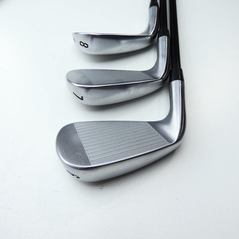 Used Callaway Apex Ti Fusion 250 Iron Set / 6 - PW / Stiff Flex