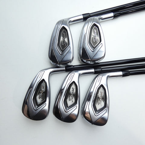 Used Titleist T400 Iron Set / 6 - PW / Regular Flex
