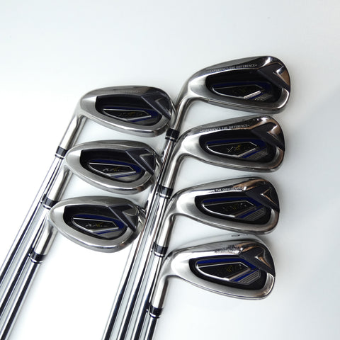 Used XXIO 12 Iron Set / 6 - SW + AW / Regular Flex / Left-Handed