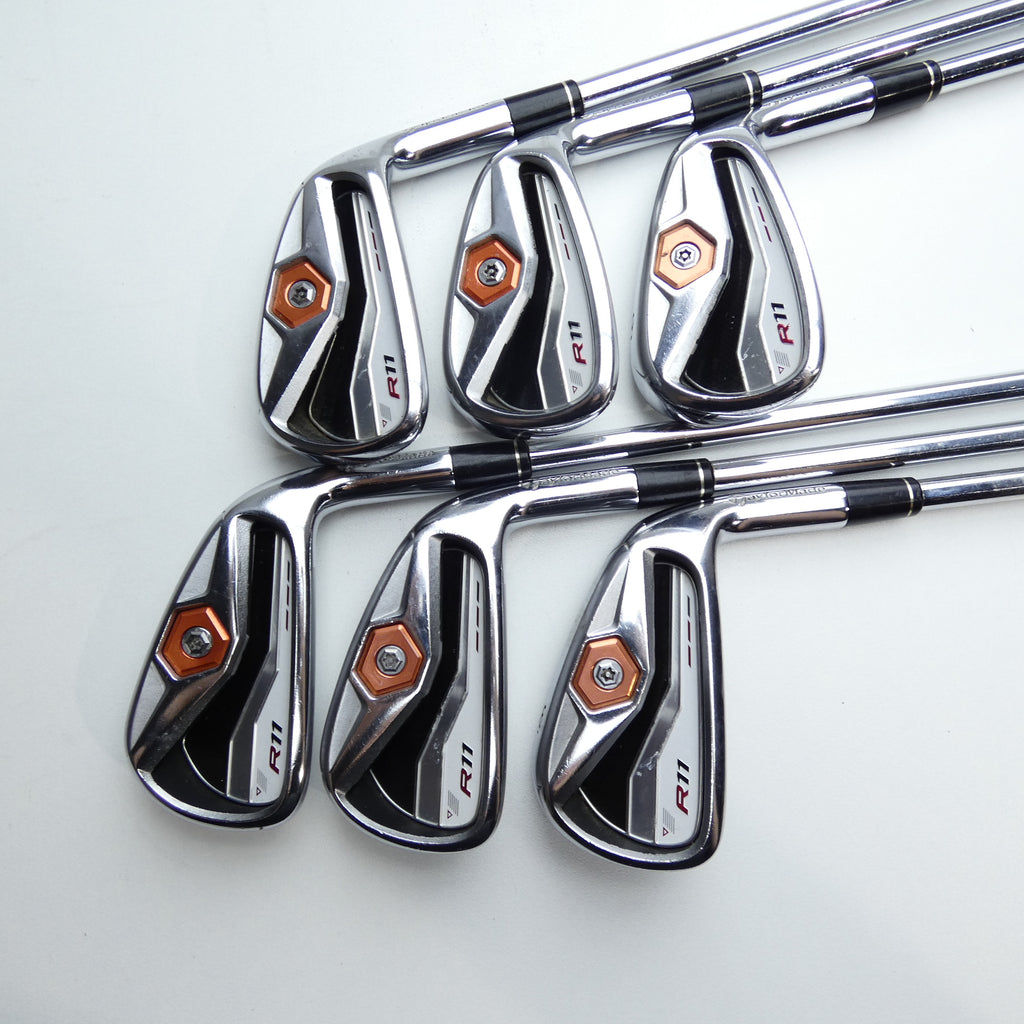 Used TaylorMade R11 Iron Set / 4 - 9 IRON / Regular Flex