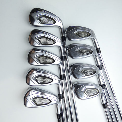 Used Titleist T400 Iron Set / 5 - SW + 43° + 49° / Regular Flex