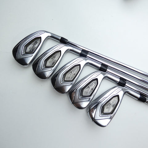 Used Titleist T400 Iron Set / 5 - SW + 43° + 49° / Regular Flex
