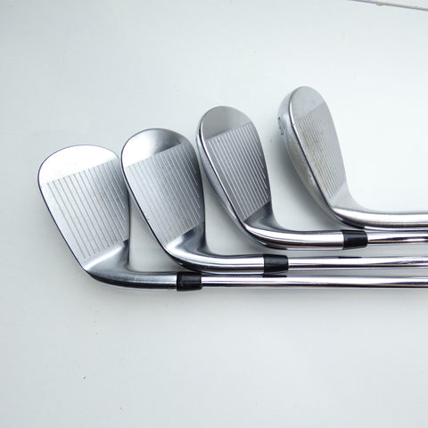 Used Titleist T400 Iron Set / 5 - SW + 43° + 49° / Regular Flex