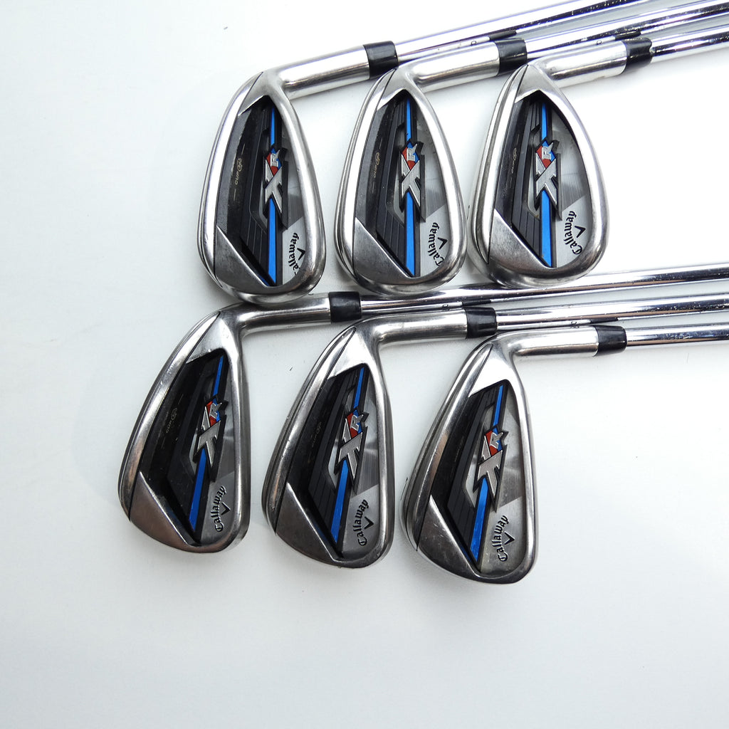 Used Callaway XR OS Iron Set / 5 - PW / Regular Flex