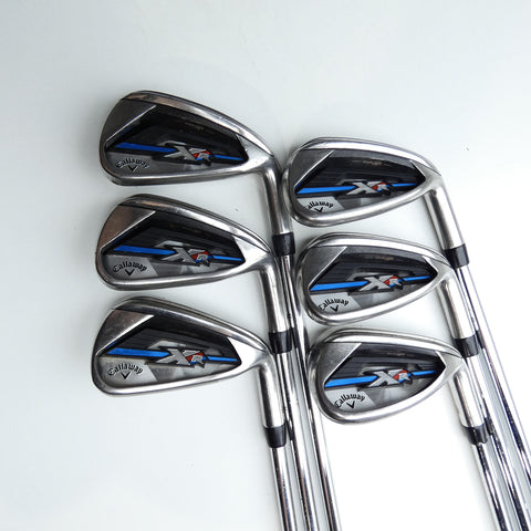 Used Callaway XR OS Iron Set / 5 - PW / Regular Flex