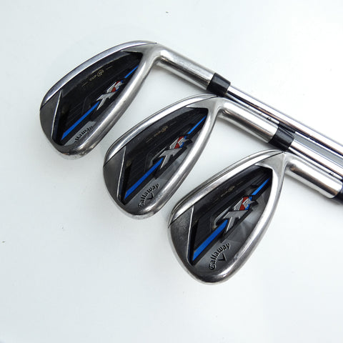Used Callaway XR OS Iron Set / 5 - PW / Regular Flex